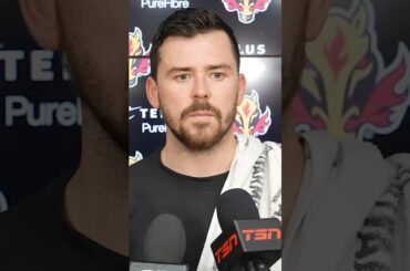 “I don’t know if he could recover here.” — Rhett earlier today on MacKenzie Weegar...