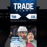 BREAKING: Maple Leags trade Nicolas Roy to Avalanche for 2027 1st and a 2026 5th rounder #NHL #Trade