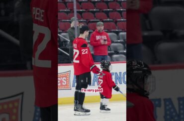 This Brett Pesce mic'd up video is the best thing you'll watch today 🥹 #shorts #njdevils #nhl