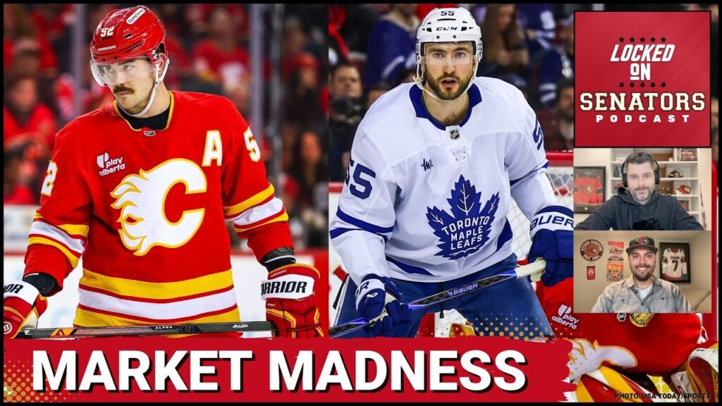 NHL Trade Market Heats Up + Game Day Preview: Ottawa Senators vs Calgary Flames
