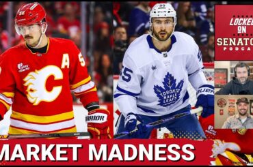 NHL Trade Market Heats Up + Game Day Preview: Ottawa Senators vs Calgary Flames