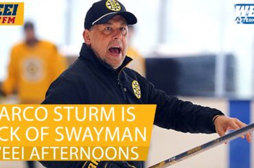 Marco Sturm is ALREADY getting sick of Jeremy Swayman | WEEI Afternons