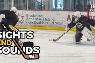 Sights and sounds: Bonino the goalie!?