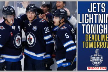 Winnipeg Jets homestand continues vs. Tampa Bay | NHL Trade Deadline Tomorrow