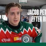Jacob Peterson efter Rögle hemma - förlust 3-2