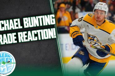 BREAKING: Michael Bunting Traded to the Dallas Stars!
