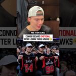Connor Bedard is Emotional After the Chicago Blackhawks Traded Murphy, Dickinson & Dach to EDM🥺