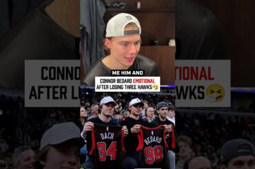Connor Bedard is Emotional After the Chicago Blackhawks Traded Murphy, Dickinson & Dach to EDM🥺