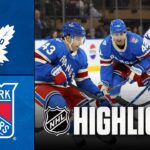 Maple Leafs vs. Rangers | NHL Highlights | March 05, 2026