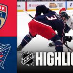 Panthers vs. Blue Jackets | NHL Highlights | March 05, 2026