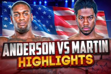 HEAVYWEIGHT CLASH! Jared Anderson (USA) vs Charles Martin (USA) | Boxing Fight Highlights