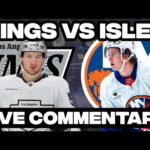 New York Islanders Vs Los Angeles Kings LIVE COMMENTARY! | 2025-26 NHL Season