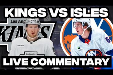 New York Islanders Vs Los Angeles Kings LIVE COMMENTARY! | 2025-26 NHL Season