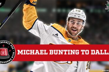 Breaking: Stars Trade for Michael Bunting
