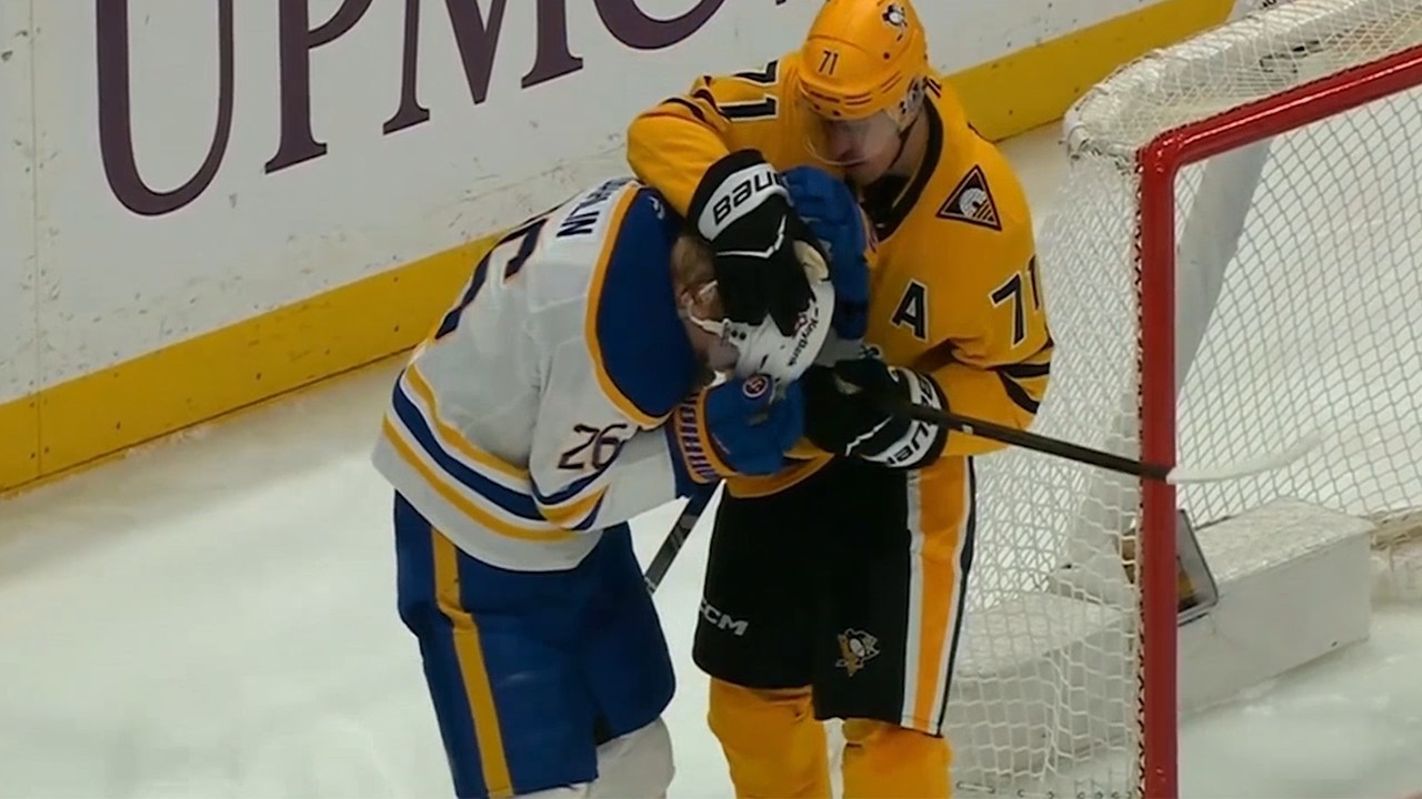 Evgeni Malkin 🚫 Game Misconduct 🚫 Against Rasmus Dahlin