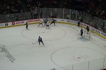 Cleveland Monsters' Ivan Fedotov makes a great skate save vs. Laval Rocket's William Trudeau 2/6/26
