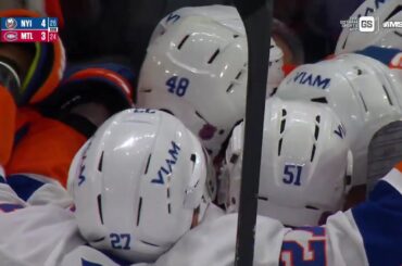 COMEBACK COMPLETE ☑️ Jean-Gabriel Pageau scores the OT winner for the Islanders!