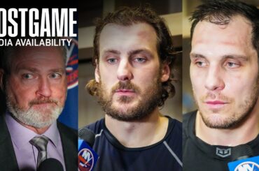 New York Islanders Postgame Availability | NYI at LAK