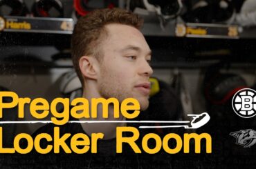 Jordan Harris returns to the Bruins lineup & Viktor Arvidsson comments on playing in Nashville.