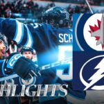 Winnipeg Jets vs. Tampa Bay Lightning - Game Highlights