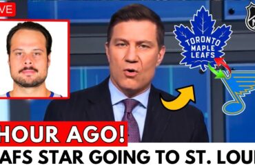 🏒🔥 BLUES AND LEAFS MAKING A MAJOR TRADE INVOLVING A STAR CENTER! FANS ARE SHOCKED! MAPLE LEAFS NEWS