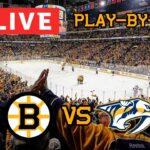 LIVE: Boston Bruins VS Nashville Predators Commentary/Scoreboard! #nhlbruins