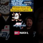 Washington #Capitals trade John Carlson to Anaheim #Ducks #NHL #Hockey #fyp #foryou