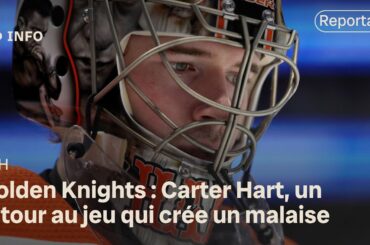 Carter Hart, un retour au jeu qui crée un malaise