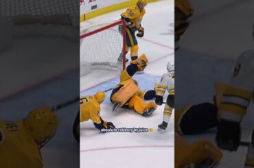 AN ABSOLUTE ROBBERY BY JUUSE SAROS 🤯 #predsnhl