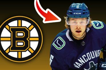Vancouver Canucks TRADE Brock Boeser To Boston Bruins? | NHL Trade Rumors