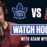 Toronto Maple Leafs vs New Jersey Devils | LIVE w/ Adam Wylde