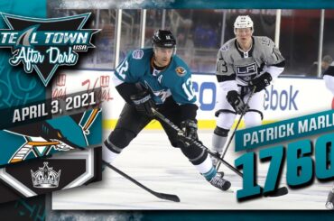 San Jose Sharks @ Los Angeles Kings - 4/3/2021 - Teal Town USA After Dark (Postgame)