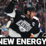 LA Kings GET Critical 2 Points. It's only 2 games but the team has a different ENERGY under DJ Smith