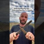 Make a Burr! The first step to sharpening.