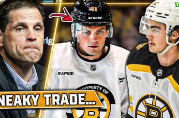 Bruins Make Sneaky Good Trade... (and here's why)