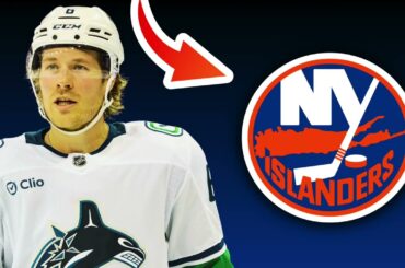 Vancouver Canucks TRADE Brock Boeser To New York Islanders? | NHL Trade Rumors