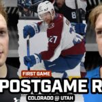 Cale Makar on Olympics & Avs React to Brett Kulak's 1st Game After BIG 4-2 WIN @ Utah