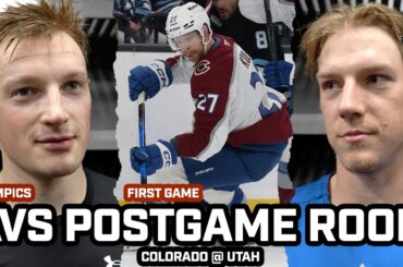 Cale Makar on Olympics & Avs React to Brett Kulak's 1st Game After BIG 4-2 WIN @ Utah