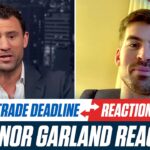 Conor Garland Reacts to Blue Jackets Trade | 2026 NHL Trade Deadline