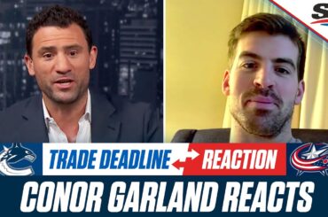 Conor Garland Reacts to Blue Jackets Trade | 2026 NHL Trade Deadline
