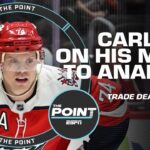 NHL Trade Deadline Reaction 🚨 John Carlson to Ducks, Nick Foligno to Wild | The Point