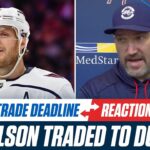 Ovi Reacts to John Carlson Trade | 2026 NHL Trade Deadline