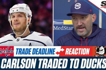 Ovi Reacts to John Carlson Trade | 2026 NHL Trade Deadline