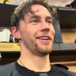 Egor Chinakhov, Penguins, on dad goal