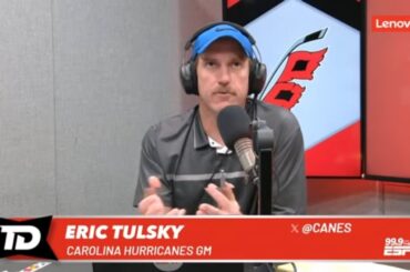 Carolina Hurricanes GM Eric Tulsky discusses the 2026 NHL Trade Deadline