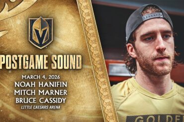 🎥 POSTGAME SOUND: Hanifin, Marner & Cassidy