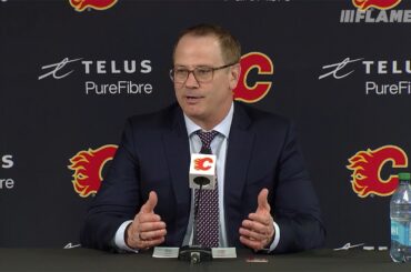 Craig Conroy on the Flames' flurry of trade activity