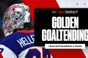 ‘Connor Hellebuyck was simply brilliant’: Button on USA claiming gold over Canada