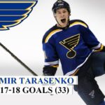 Vladimir Tarasenko (#91) All 33 Goals of the 2017-18 NHL Season
