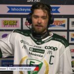 Linus Johansson - "Fega spelare gör fega saker" | SAIK - Färjestad BK - Kvartsfinal 3 | 2025-03-25